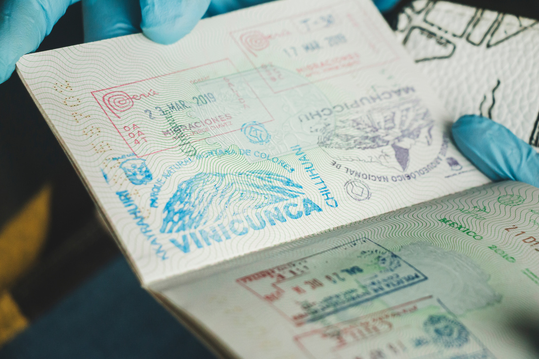 Passport Stamps of Latin American Countries